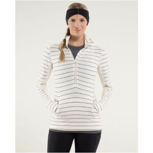 Lululemon Star Runner Pullover Rulu Angel Wing Slalom Stripe 8